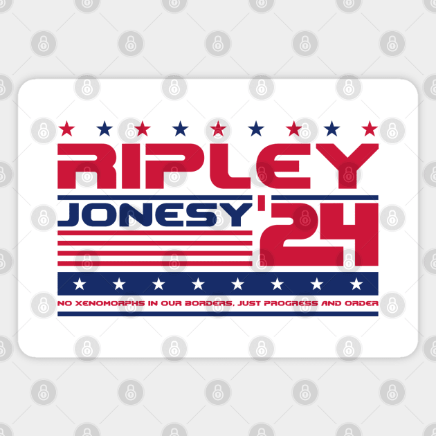 Ripley Jonesy 2024 Presidential Election Magnet by Sachpica